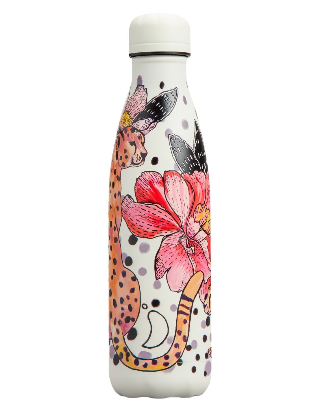 CHILLY'S Chilly's Μπουκάλι Θερμός Tropical Cheetah Jungle 500ml
