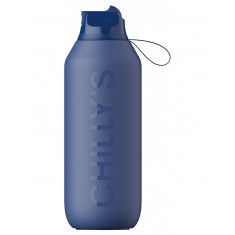 Chilly's Μπουκάλι Θερμός Series 2 Flip Whale Blue 500ml