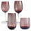HFA Ποτήρι Κρασιού Style Purple Σετ 6τμχ. 580ml