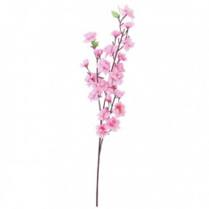Διακοσμητικό Τεχνητό Λουλούδι Αμυγδαλιά 120cm Ροζ