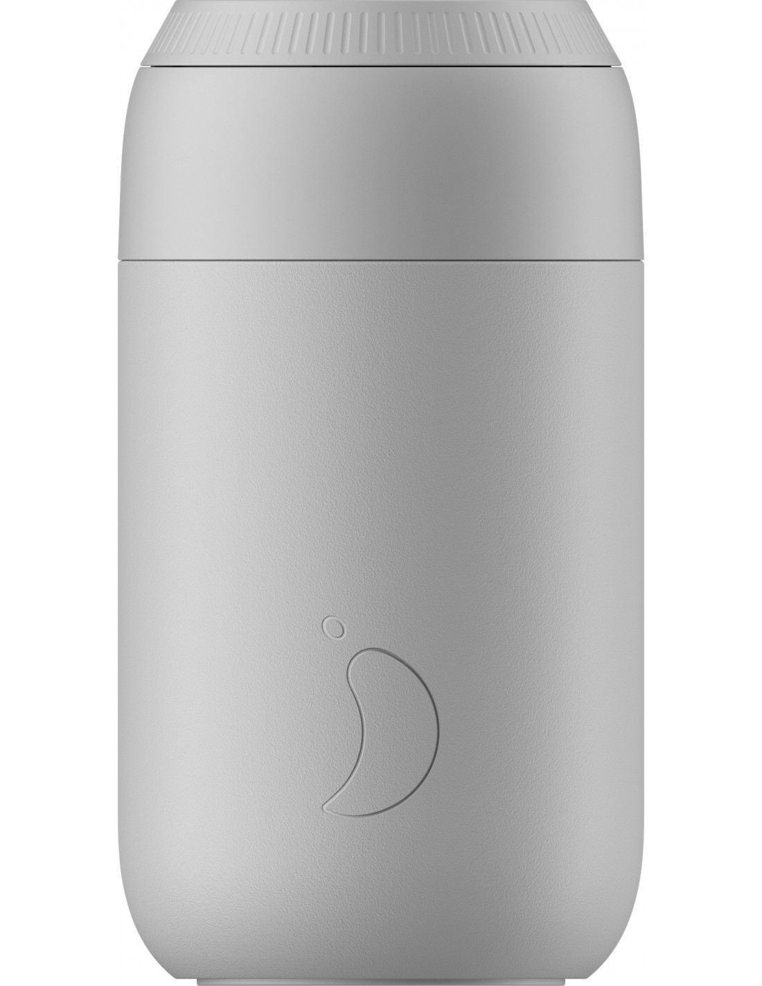 CHILLY'S Chilly's Ποτήρι Θερμός Ανοξείδωτο Series 2 340ml Granite Grey