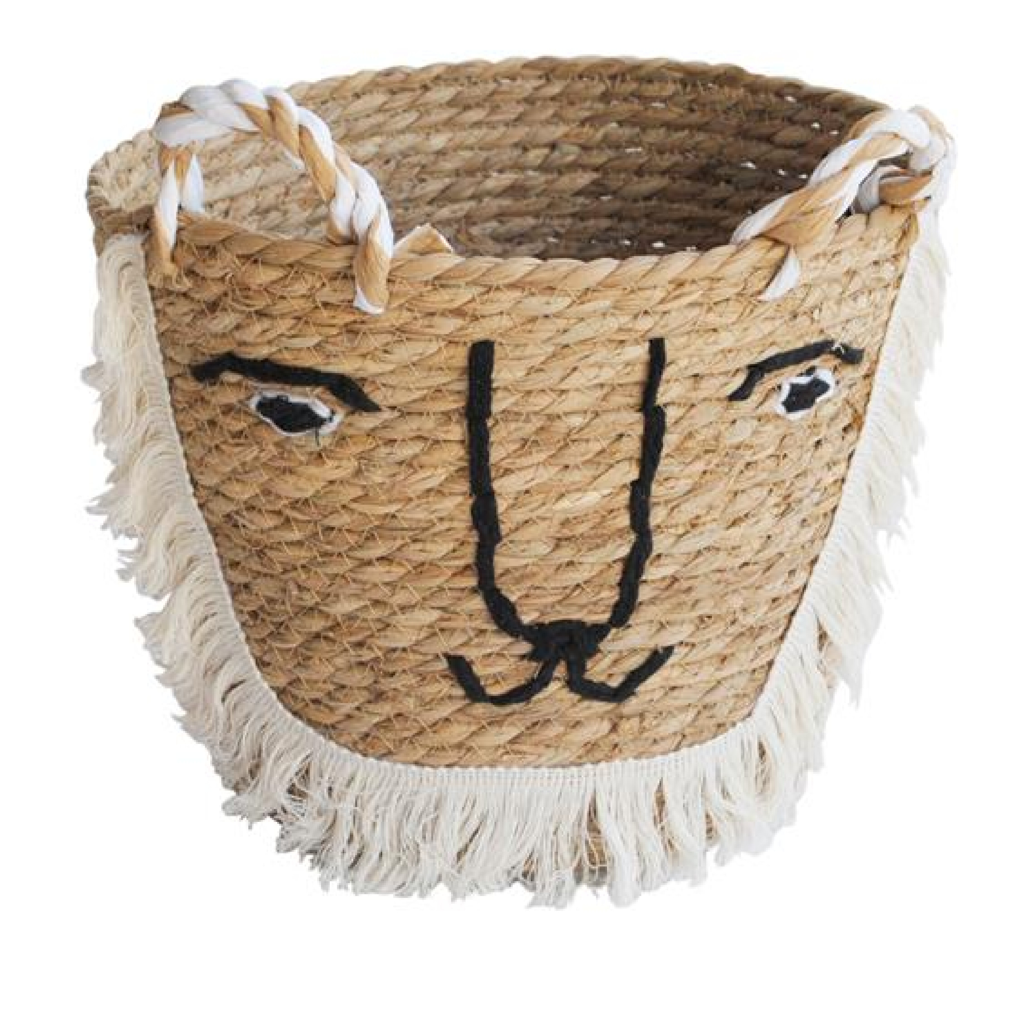 ΑΛΛΟΙ ΚΑΤΑΣΚΕΥΑΣΤΕΣ Καλάθι Ψάθινο Λιοντάρι 30x24cm