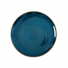 Porline Πιάτο Ρηχό Πορσελάνης Tivoli Blue 21cm
