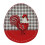 Πασχαλινή Πιατέλα Οβάλ Κεραμική Αυγό Patchwork 23cm