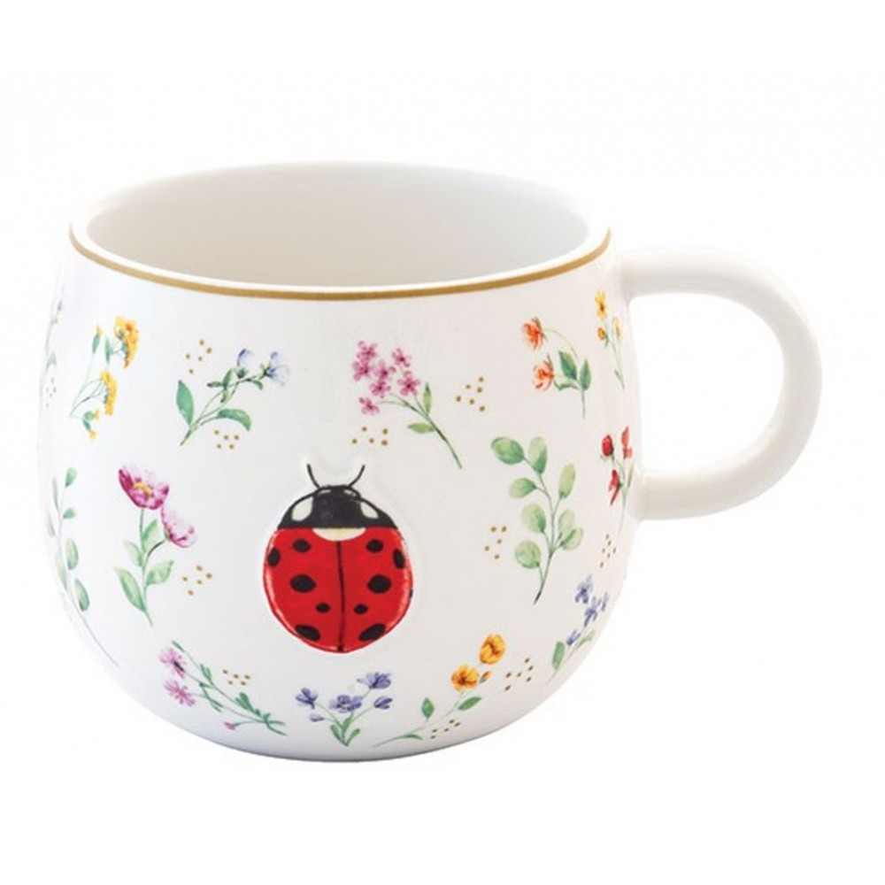 R2S R2S Κούπα Πορσελάνης Fancy Garden Love Bug 400ml