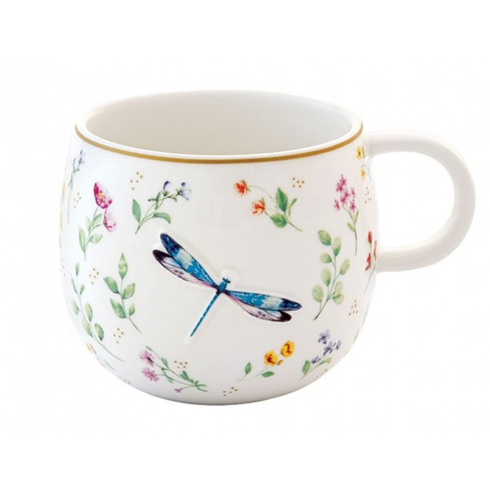 R2S R2S Κούπα Πορσελάνης Fancy Garden Dragonfly 400ml