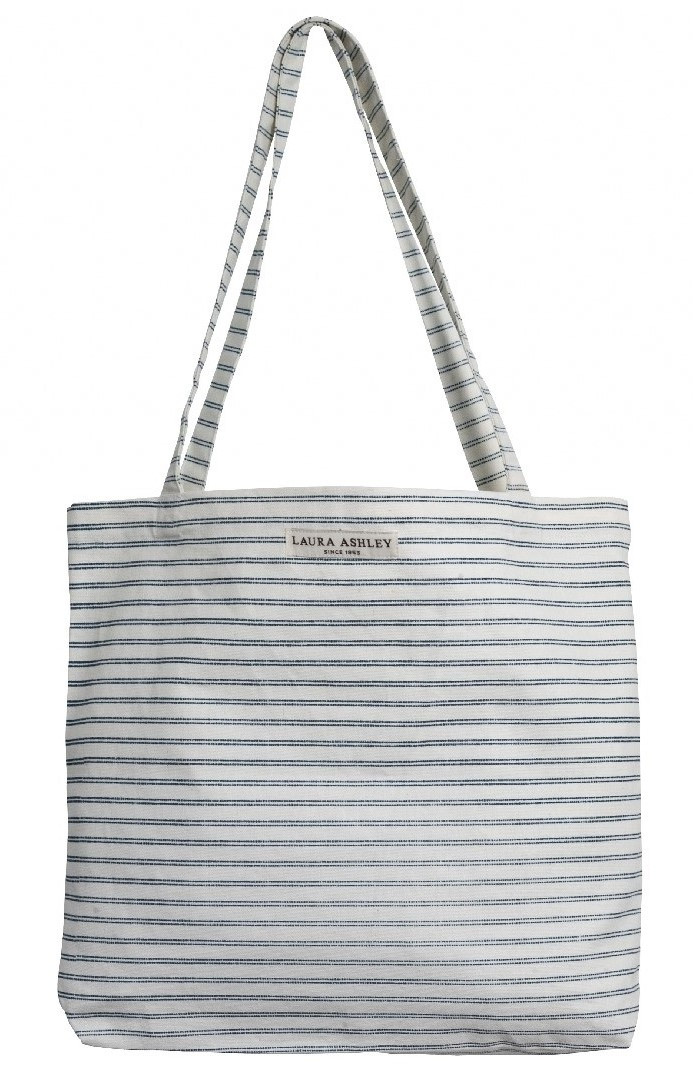 LAURA ASHLEY Laura Ashley Τσάντα Πολλαπλών Χρήσεων Shopping Bag Candy Stripe