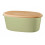 Guzzini Ψωμιέρα Tierra Green με Bamboo Καπάκι 31,5x16,5x12,9cm