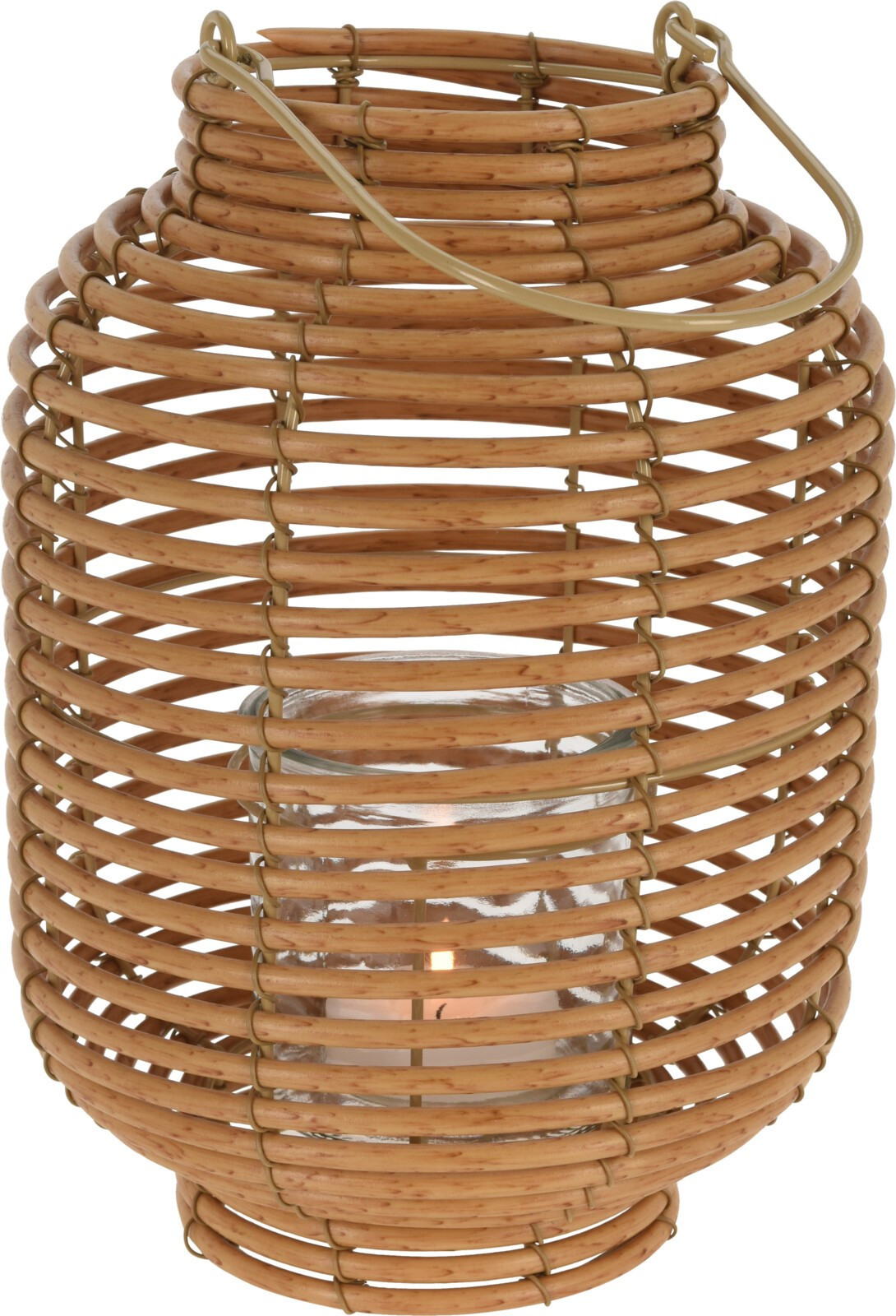 ARTI CASA Arti Casa Διακοσμητικό Φανάρι Natural Bamboo 27cm