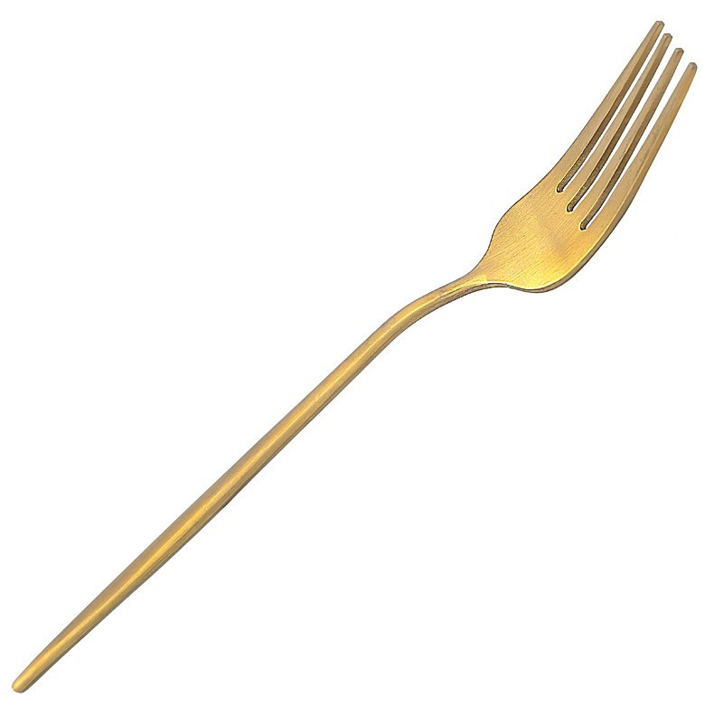 ΑΛΛΟΙ ΚΑΤΑΣΚΕΥΑΣΤΕΣ Art Regal Rhodes Gold Matt PVD Πιρούνι Φαγητού 21cm Ανοξείδωτο