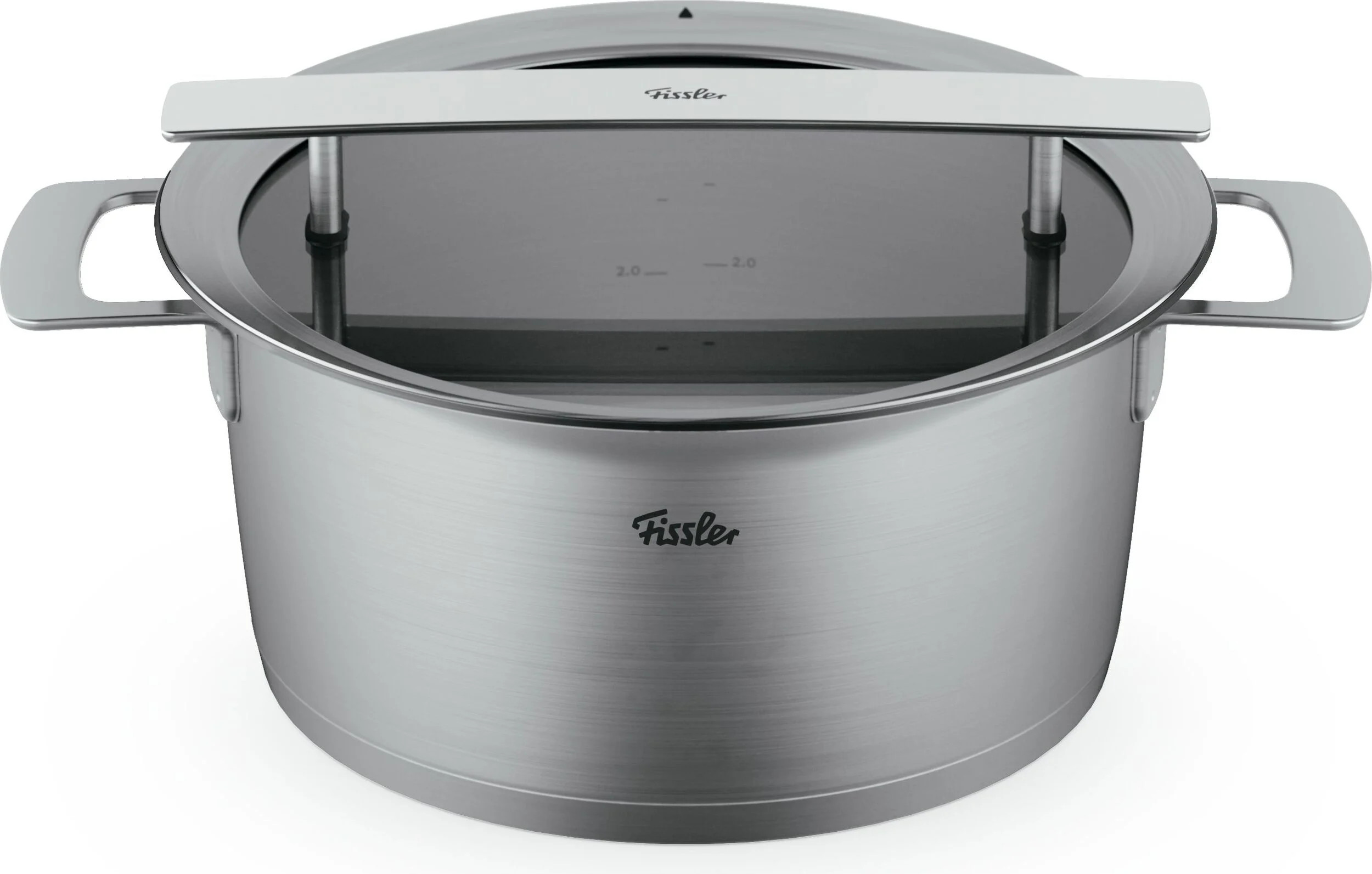 FISSLER Fissler Κατσαρόλα Βαθιά Ανοξείδωτη Phi 24cm