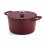 Fissler Μαντεμένια Κατσαρόλα Moments Collection Burgundy 24cm