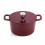 Fissler Μαντεμένια Κατσαρόλα Moments Collection Burgundy 24cm