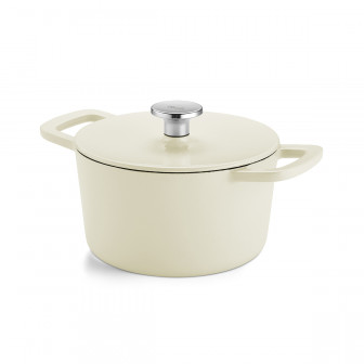 Fissler Μαντεμένια Κατσαρόλα Moments Collection Ivory 20cm