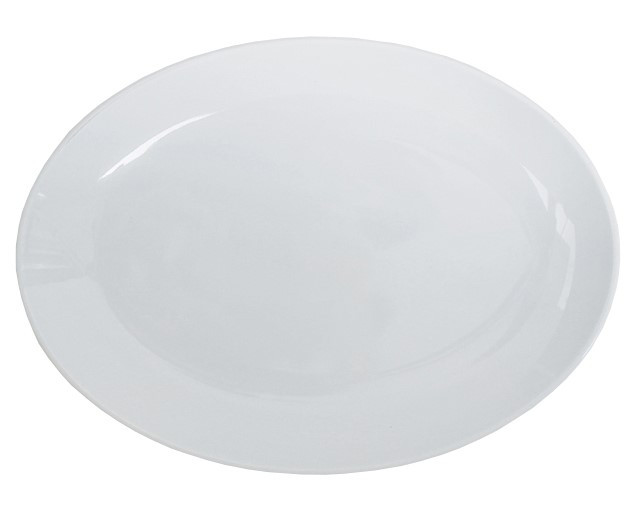 RINART PORCELAIN Rinart Porcelain Πιατέλα Πορσελάνης Οβάλ Coupe 30cm