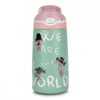 Pepita Kids Collections Greeting Of The World Collection Ισοθερμικό Μπουκάλι 400ml