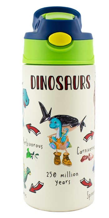 PEPITA VIAJERA Pepita Kids Collections Dinosaurs Ισοθερμικό Μπουκάλι 400ml