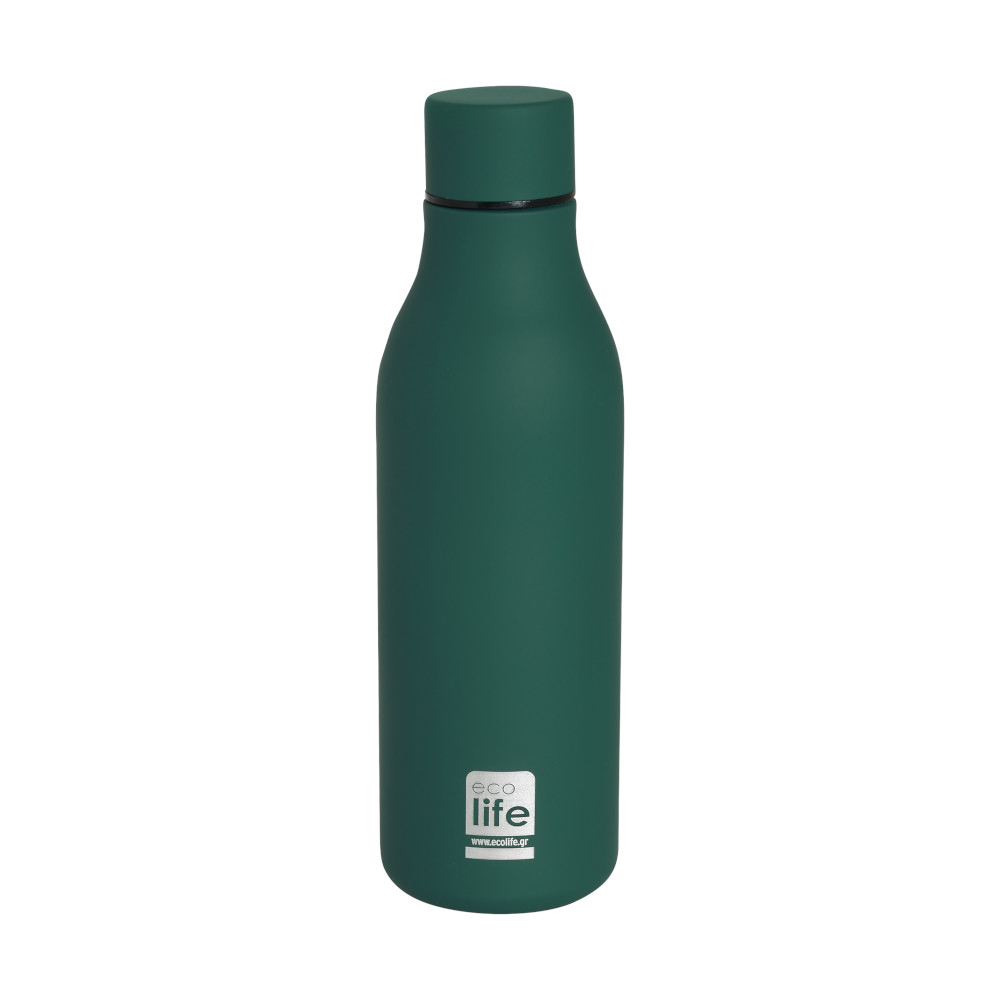 EcoLife Θερμός Μεταλλικό Ανοξείδωτο Pine Green 550ml