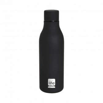 EcoLife Θερμός Μεταλλικό Ανοξείδωτο Iron Black 550ml