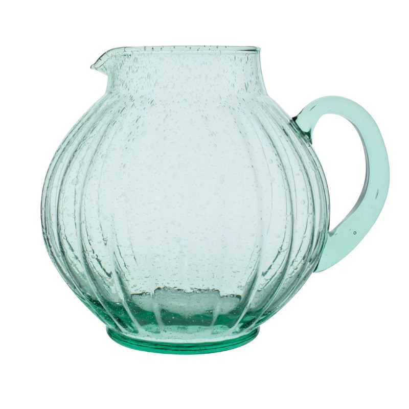 LAURA ASHLEY Laura Ashley Κανάτα Σερβιρίσματος Γυάλινη Φυσητή 3lt Πράσινη