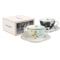 Laura Ashley Φλιτζάνι Τσαγιού Σετ 2τ,χ Fine Bone China Heritage 260ml