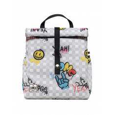 The Lunch Bags Ισοθερμική Τσάντα Cats Graphitti Omg