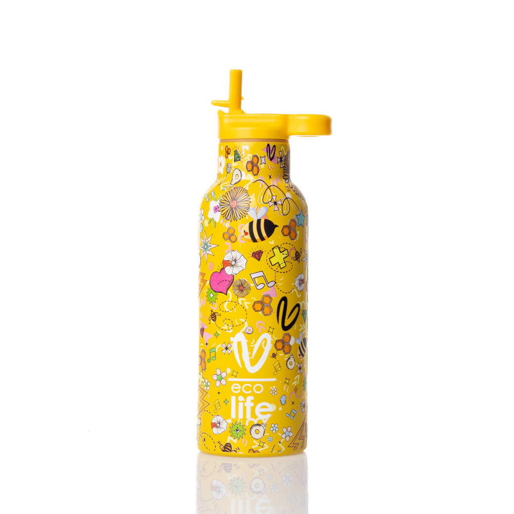 ECOLIFE EcoLife Θερμός Μεταλλικό Ανοξείδωτο Vassiliki Joy 500ml