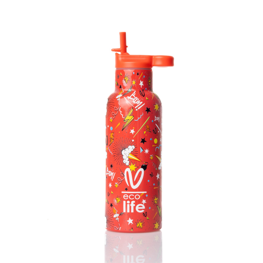 ECOLIFE EcoLife Θερμός Μεταλλικό Ανοξείδωτο Vassiliki Spitha 500ml