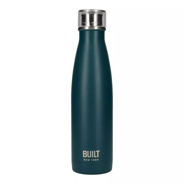 BUILT Built Παγούρι Θερμός Ανοξείδωτο Dark Green 500ml