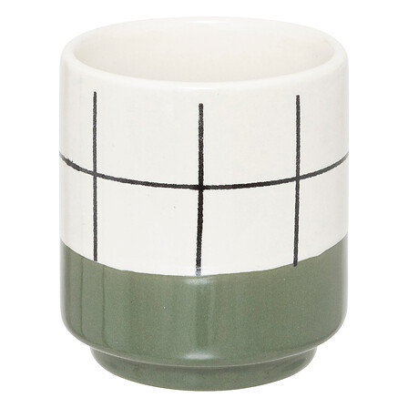 SECRET DE GOURMET Secret de Gourmet Φλιτζάνι Espresso Πορσελάνης Family Corner Green 120ml