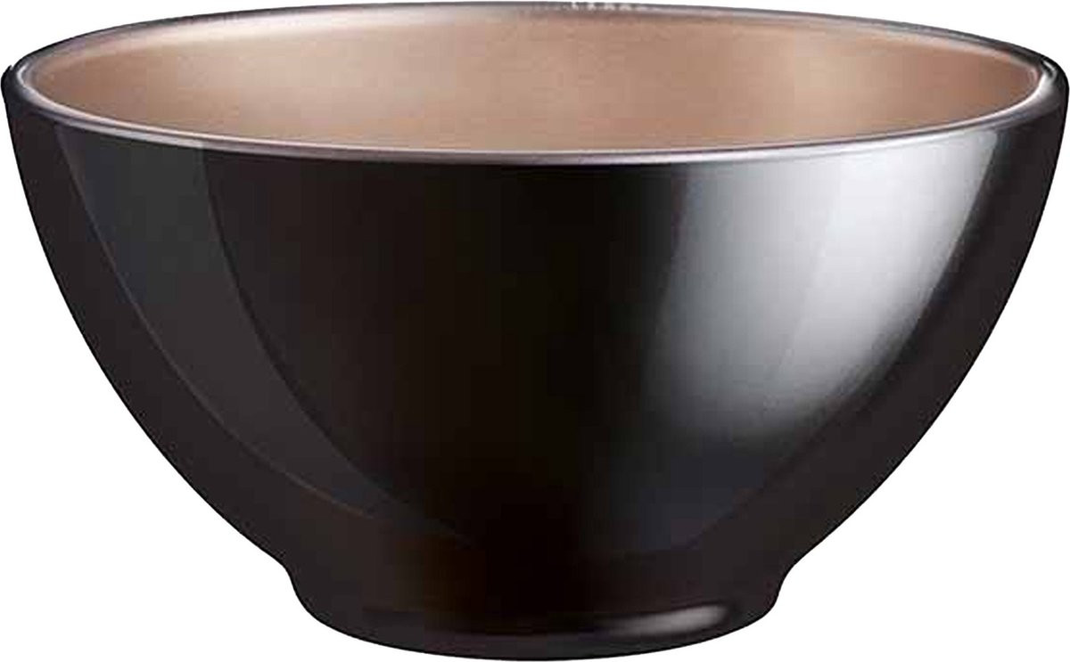 Luminarc Μπολ Πρωινού Γυάλινο 13cm Flashy Black 500ml