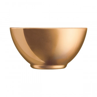 Luminarc Μπολ Πρωινού Γυάλινο 13cm Flashy Gold 500ml