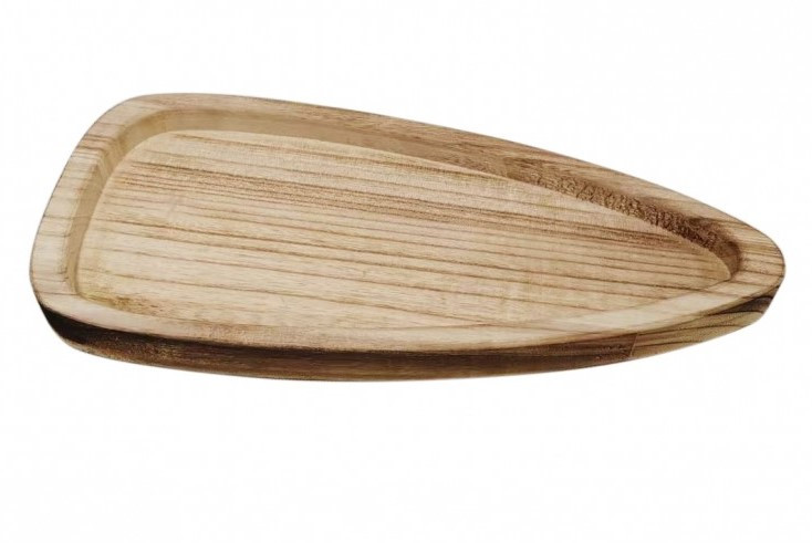 ARTE REGAL Arte Regal Πλατό Ξύλινο Paulownia Τρίγωνo 37Χ16cm