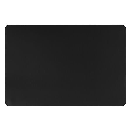SECRET DE GOURMET Secret de Gourmet Σουπλά Δερμάτινο Μαύρο 45Χ30cm