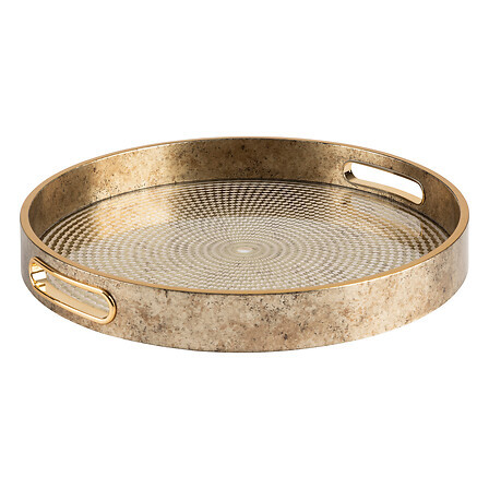 ATMOSPHERA Atmosphera Δίσκος Σερβιρίσματος Elya Gold 35cm