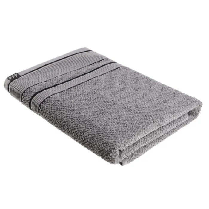 Douceur d'Intérieur Πετσέτα Χεριών Βαμβακερή Γκρι 30X50