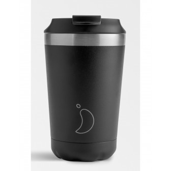 Chilly's Ποτήρι Θερμός Ανοξείδωτο Matte Black 340ml