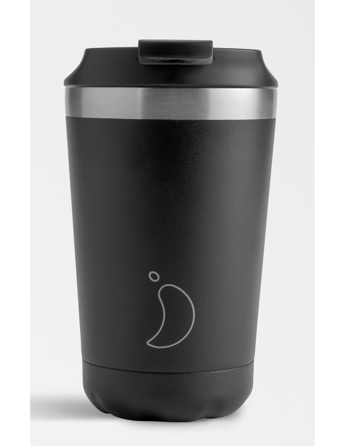 CHILLY'S Chilly's Ποτήρι Θερμός Ανοξείδωτο Matte Black 340ml