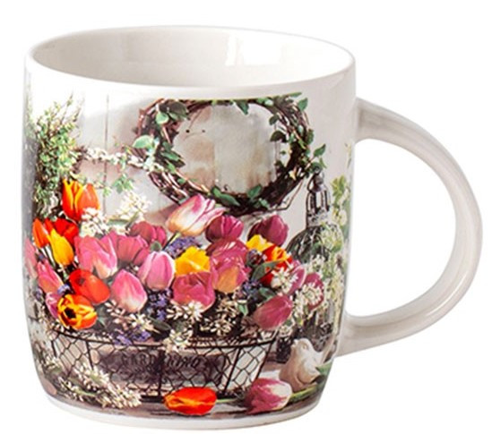 MARVA HOME Πασχαλινή Κούπα Πορσελάνης Tulip 350ml