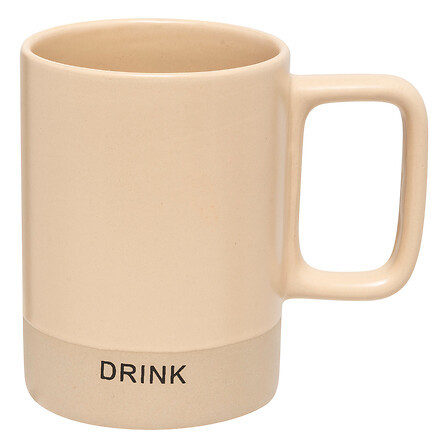 SECRET DE GOURMET Secret de Gourmet Κούπα Κεραμική Μπεζ ''Drink'' 360ml