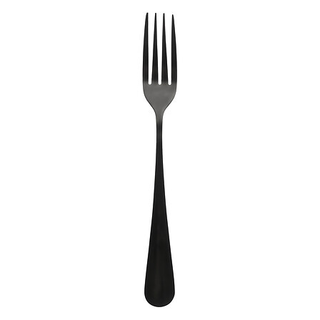 SECRET DE GOURMET Secret De Gourmet Πιρούνι Φαγητού Ανοξείδωτο Μαύρο 20cm