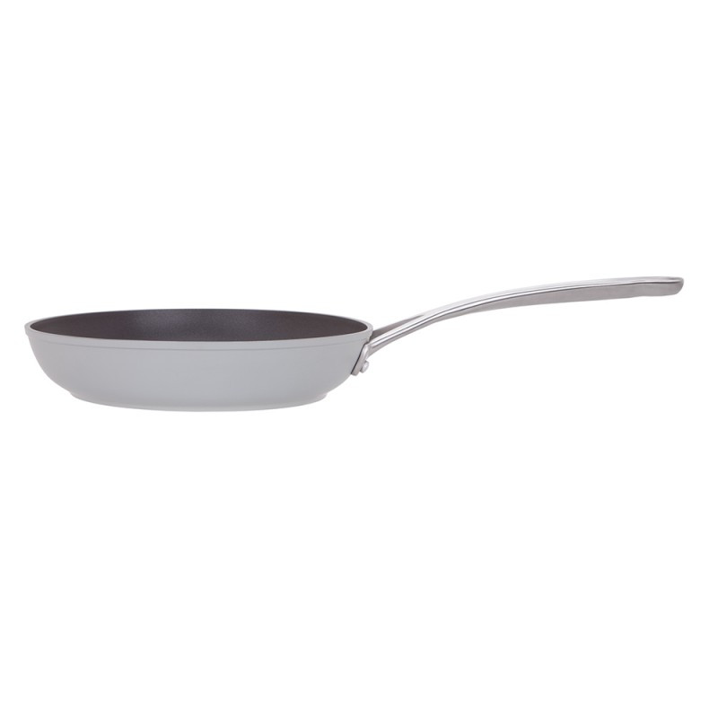 LAURA ASHLEY Laura Ashley Τηγάνι Αντικολλητικό Σφυρήλατο Dark Dove Grey 28cm