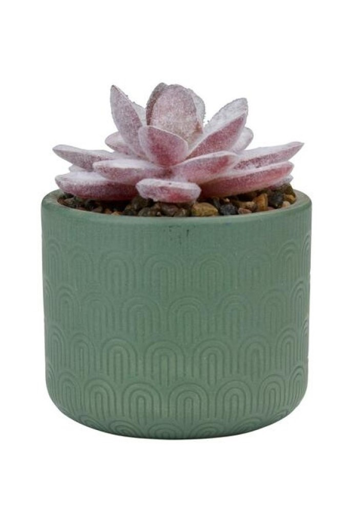 ARTI CASA Arti Casa Τεχνητό Φυτό Σε Κασπώ Κάκτος Menta 7x10cm