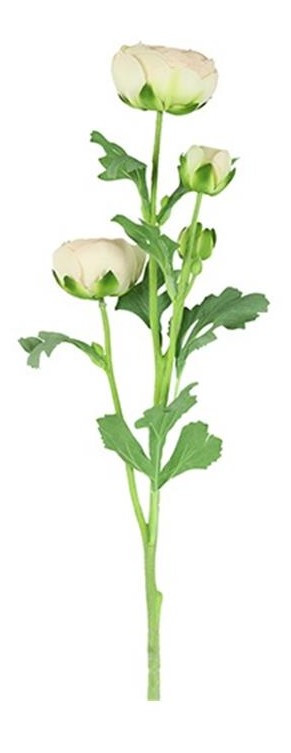 Countryfield Διακοσμητικό Τεχνητό Κλαδί Νεραγκούλα Cream 65cm