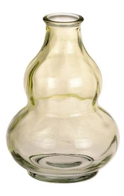 COUNTRYFIELD Countryfield Διακοσμητικό Βάζο Γυάλινο Bobble Πράσινο 12cm