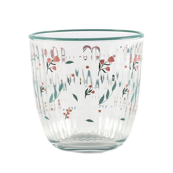 RAKLE Rakle Butterfly Green Ποτήρι Νερού 290ml Σετ 6τμχ.