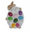 Πασχαλινή Κεραμική Αυγοθήκη Colour Rabbit 12 θέσεων