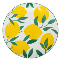 Secret De Gourmet Πιάτο Φαγητού Πορσελάνης Lemon 21cm