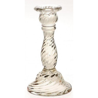 Arti Casa Κηροπήγιο Γυάλιο Μονόκερο Grey 20cm Arti Casa Κηροπήγιο Γυάλιο Μονόκερο Grey 20cm