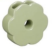 ARTI CASA Arti Casa Βάζο Κεραμικό Λουλούδι Πράσινο 10cm